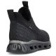 15. Rieker W RKR616 comfortable slip-on ankle boots, black