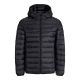 2. Jack&Jones men's down jacket JJEBRADLEY LIGHT BODYWARMER COLLAR NOO 12280970 BLACK
