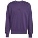 Men's adidas Essentials Feelcozy Fleece Sweatshirt Purple JX3313