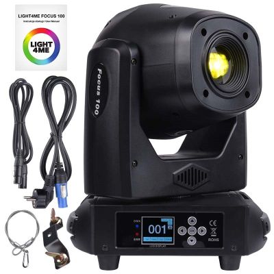 5. LIGHT4ME Focus 100 Spot Prism - LED moving head