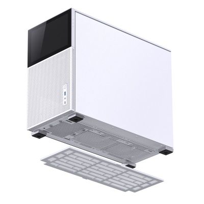 11. Jonsbo D31 MESH Screen Micro-ATX Case, Tempered Glass - White