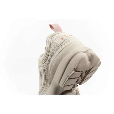 7. Fila Disruptor women's shoes sports sneakers fashionable beige comfortable