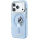 2. Karl Lagerfeld Peekaboo Logo MagSafe case for iPhone 18 Pro / 17 Pro - light blue
