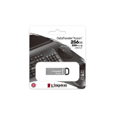 4. KINGSTON FLASH Kyson 256GB USB3.2 Gen 1