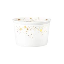 SELTMANN LIBERTY GOLDEN STARS Bowl with cover 14x9 cm