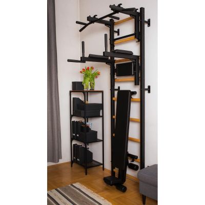 124. GYMNASTIC LADDER, HANDLEBAR AND BENCH BENCHK 733B