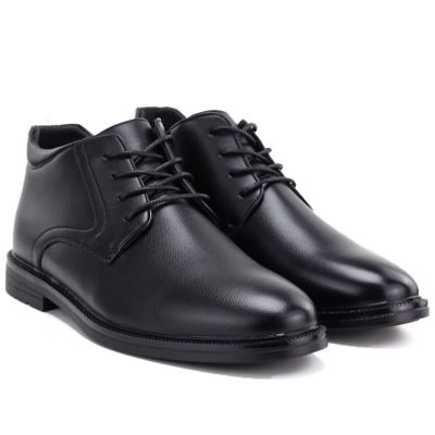4. Men's comfortable black ankle boots McKeylor 85228