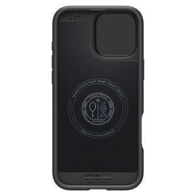 5. Spigen Optik Armor Mag Case with MagSafe for iPhone 16 Pro Max - Black