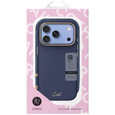 5. Uniq Coehl Mirelle Magnetic Charging case for iPhone 18 Pro / 17 Pro - blue