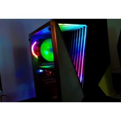 11. Kolink VOID RGB Midi Tower Gaming Case, Black