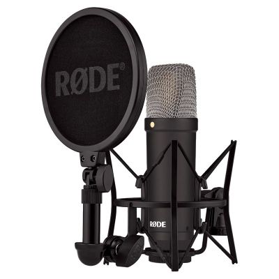 3. RODE NT1 Signature Black - Condenser Microphone