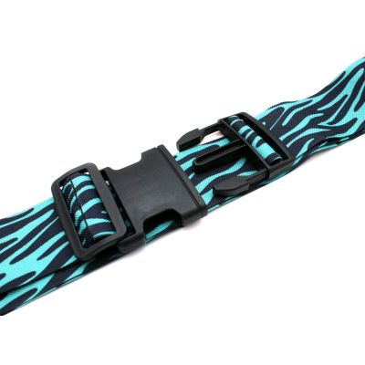 8. UNIVERSAL SECURITY STRAP FOR SUITCASE 180x5CM PROWORLD ZEBRA BLUE