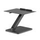 3. MACLEAN DESK STAND FOR MONITOR OR LAPTOP, GAS SPRING, FOR SITTING AND STANDING WORK, BLACK MC-493