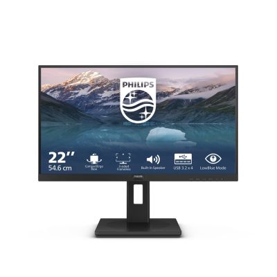 21. Philips 222S9JML/00 computer monitor 54.6 cm (21.5") 1920 x 1080 px Full HD LCD Black