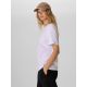 4. Women's loose T-shirt with print 4F 4FKAW26TTSHF4507-10S