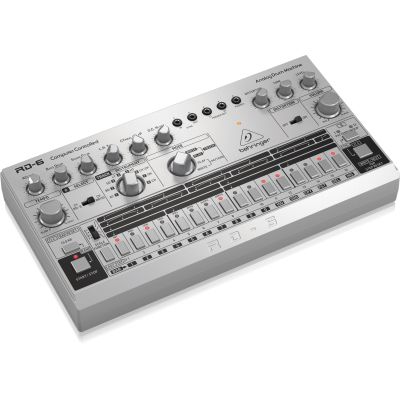 3. Behringer RD-6-SR Drum Machine - Silver