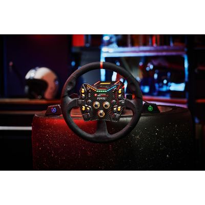 3. Asetek SimSports GT Comfort+ - round rim, black