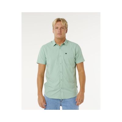Men's RIP CURL Vaporcool Aerotech S/S Shirt Green