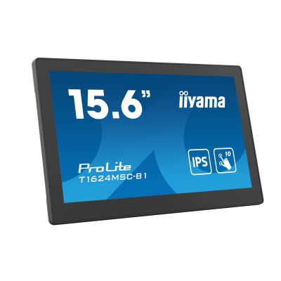 8. IIYAMA T1624MSC-B1 ProLite 15.6" multitouch LED monitor 1920x1080