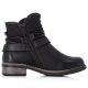 2. Women's insulated black ankle boots Rieker 94689-00