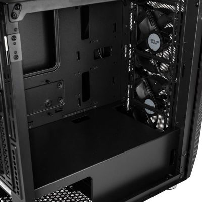 8. Kolink CITADEL MESH Micro Tower Computer Case, Black