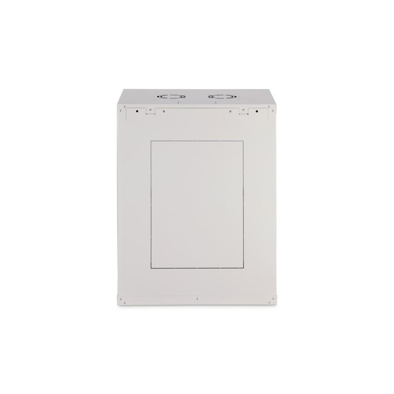 27. Digitus DYNAmic 19" 16U wall-mounted network cabinet 600x450, glass door, gray, undivided, assembled, 60kg