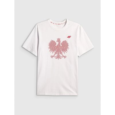 7. Men's fan t-shirt 4F 4FRSS26TTSHM4201-10S