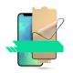 12. Bestsuit 6in1 set for iPhone 13 mini case / tempered glass flexi / back housing protector film / camera lens tempered glass / cloths / aplicator (D30 Buffer)
