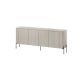 VERA chest of drawers 190x40x80 cashmere matt