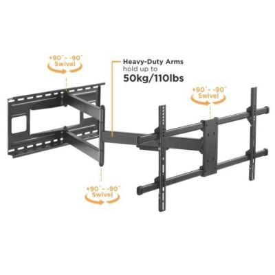 11. TECHLY LONG LCD/LED TV WALL MOUNT 43-80 INCHES