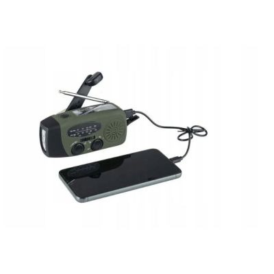 4. Fosco Outdoormen Edit emergency radio. Solar-Dynamo