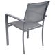 5. GARDEN CHAIR 57X57X88CM TEXTLINE SET OF 2