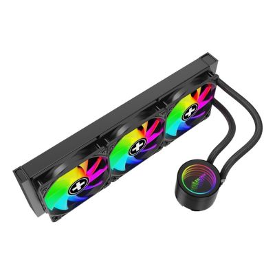 6. Xilence XC997 Computer Cooling System Processor Liquid Cooling Kit 12cm Black 1 pc.