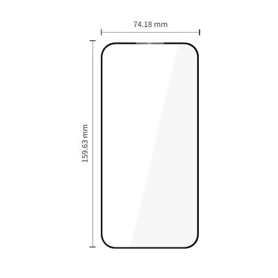 2. Tech-Protect Glass Fit+ 2-Pack Tempered Glass for OnePlus Nord 6 - Black