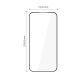 2. Tech-Protect Glass Fit+ 2-Pack Tempered Glass for OnePlus Nord 6 - Black