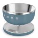 7. Smeg KSC01SBMWW kitchen scale Blue round top Electronic kitchen scale