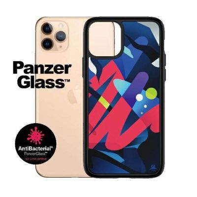 2. PanzerGlass ClearCase antibacterial Mikael B Limited Artist Edition case for iPhone 11 Pro Max - multicolored