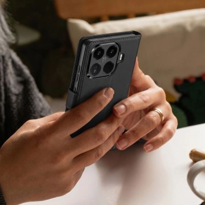 7. Tech-Protect Wallet Case for Xiaomi 17T Pro - Black