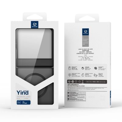 9. Dux Ducis Yind Case for Samsung Galaxy Z Flip 8 – black