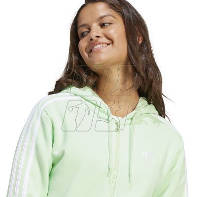 4. adidas 3 Stripes FL Full-Zip HD sweatshirt W IR6077