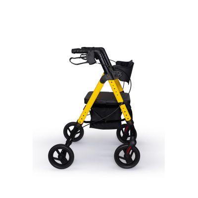 Four-wheeled walker Marseille, yellow RF-617/Ż REHAFUND