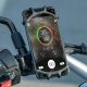 4. Rockbros LF436 Handlebar Clamp Phone Holder – Black