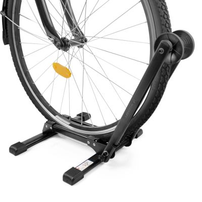 4. Wozinsky WSR-03 Folding Bike Stand for 20-27.5 Inch Bikes with Wheel Support - Black