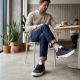 6. Men's black textile sneakers Big Star TT174292