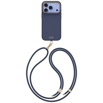 Uniq Coehl Mirelle Magnetic Charging case for iPhone 18 Pro / 17 Pro - blue