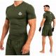 Men’s ARMY GREEN COMBATWEAR Compression Shirt | DBX Bushido