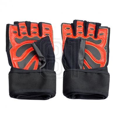 32. Black / Red HMS RST01 gym gloves