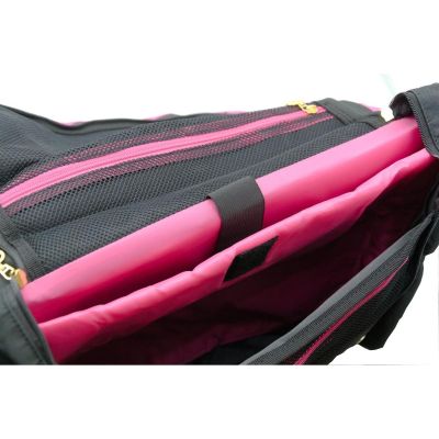 3. ECKO RED LAPTOP BAG WITH HANDLE