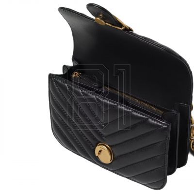 9. Pinko Love Bell Mini Chevron Handbag W 100048A14Q