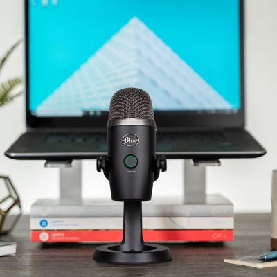 3. Blue Microphones Yeti Nano Black Tabletop Microphone